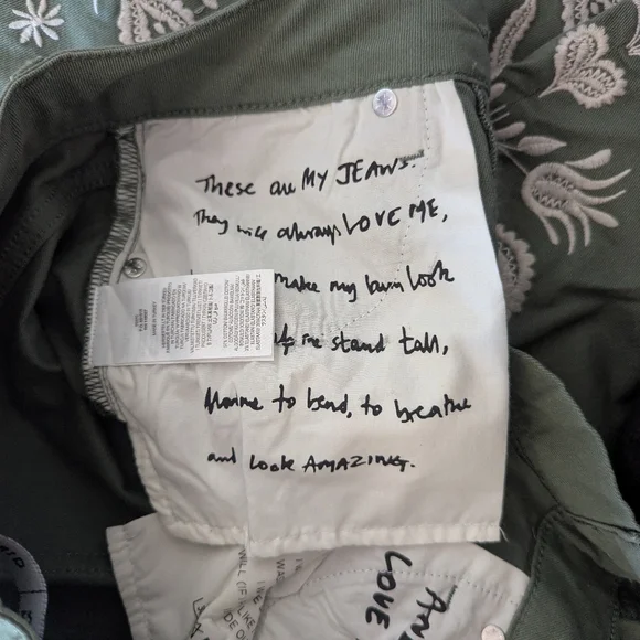 Boden Embroidered Girlfriend Jeans - Picture 8 of 13